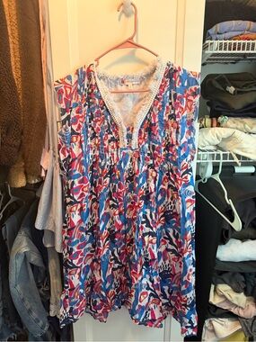 Jude Connally Cotton Midi Dress size Medium